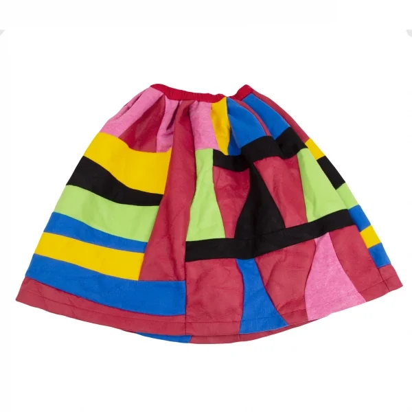 COMME des GARCONS COMME des GARCONS Felt Patcwork Skirt K-124763_002