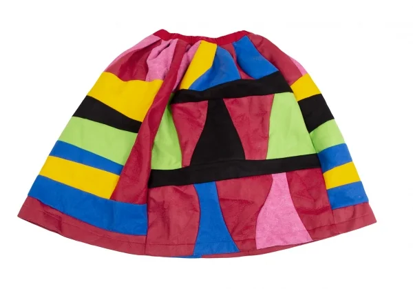 COMME des GARCONS COMME des GARCONS Felt Patcwork Skirt K-124763_008