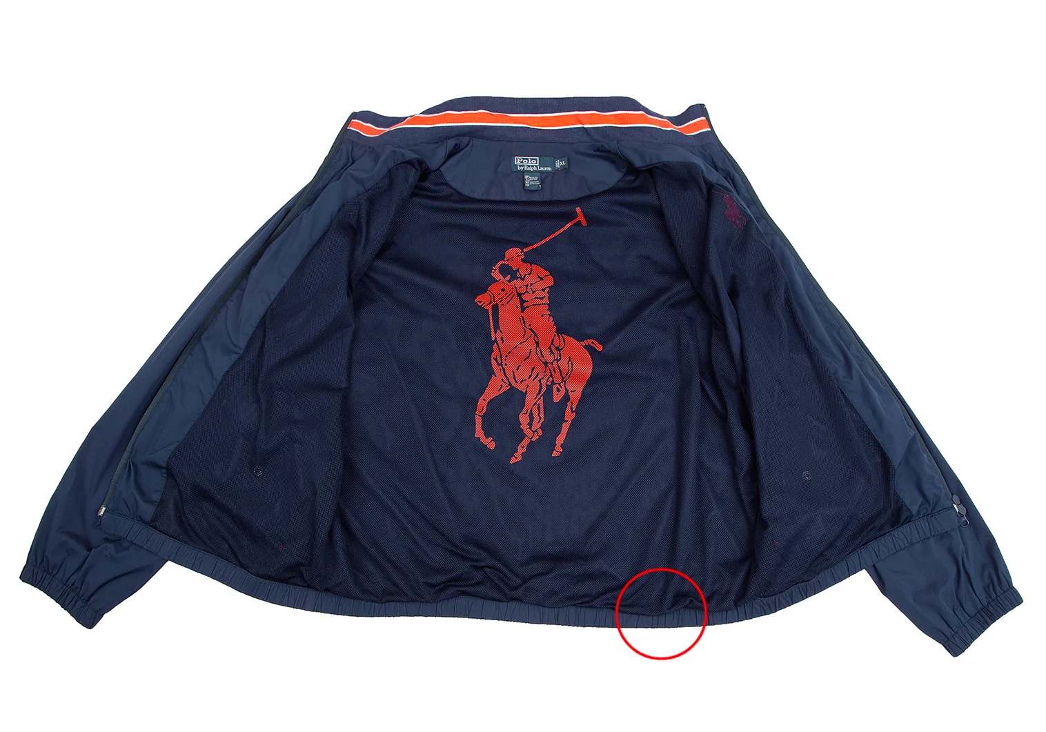 POLO RALPH LAUREN Pony One Point Embroidery Zip-up Blouson