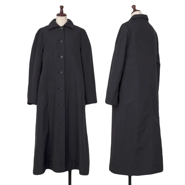 Iwish Lining Boa Stain Collar Coat Black XS-S K-124769_001