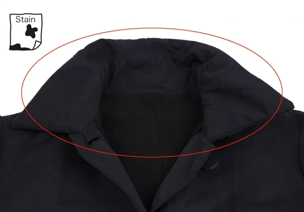 Iwish Lining Boa Stain Collar Coat K-124769_006