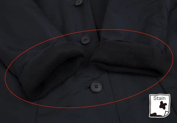 Iwish Lining Boa Stain Collar Coat K-124769_011