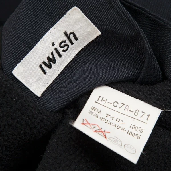 Iwish Lining Boa Stain Collar Coat K-124769_020