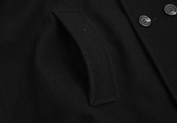 Y's Wool Blended Over-sized Coat K-124771_010