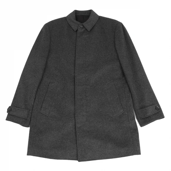 Paul Smith PS Cashmere Stain Collar Coat Grey M2 K-124773_001
