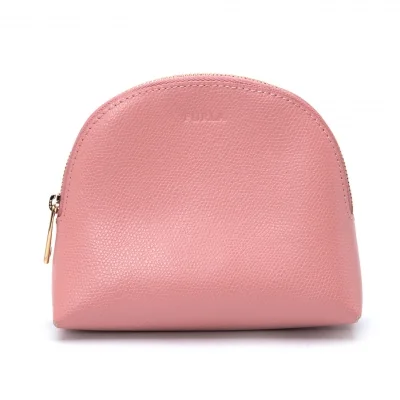 FURLA Leather Zipper Pouch