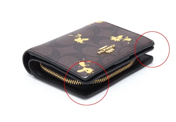 COACH x PEANUTS Printed Fold Wallet K-124778_003