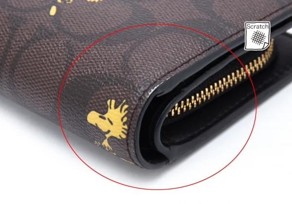 COACH x PEANUTS Printed Fold Wallet K-124778_007