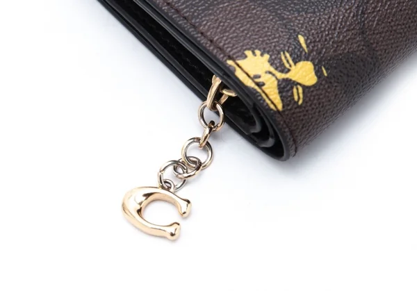 COACH x PEANUTS Printed Fold Wallet K-124778_008