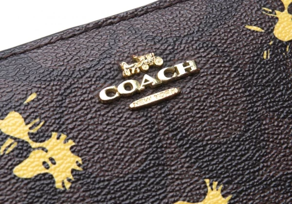COACH x PEANUTS Printed Fold Wallet K-124778_009