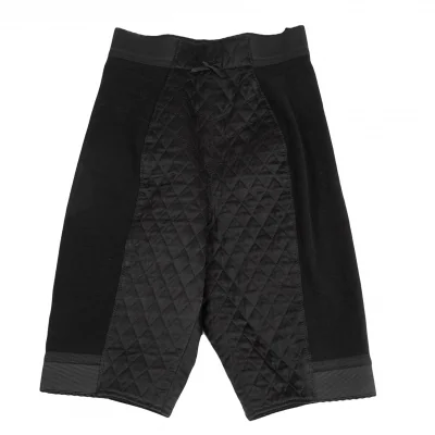 Jean-Paul GAULTIER FEMME Rib Switching Quilted Shorts