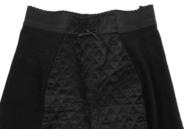 Jean-Paul GAULTIER FEMME Rib Switching Quilted Shorts K-124781_002