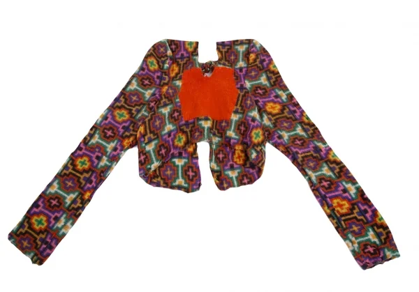 COMME des GARCONS Fulling Wool Psychedelic Top K-124789_002