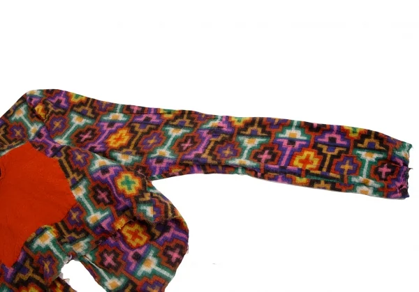 COMME des GARCONS Fulling Wool Psychedelic Top K-124789_004