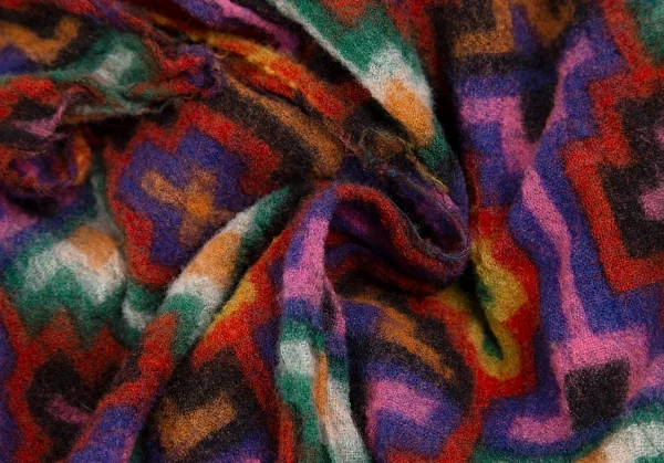 COMME des GARCONS Fulling Wool Psychedelic Top K-124789_010