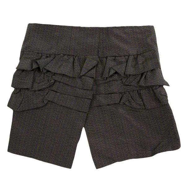 COMME des GARCONS Stripe Gathered Tail Over Skirt K-124792_009