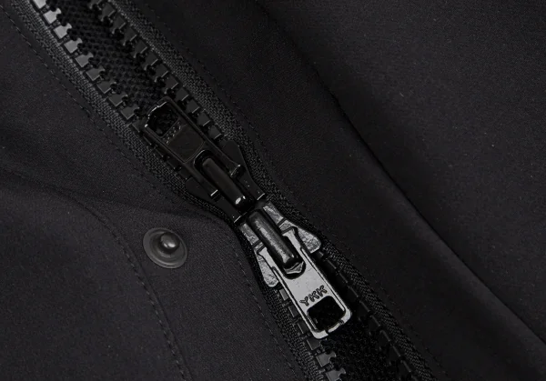 Y's.... Nylon Poly Zip Up Hooded Coat K-124794_011