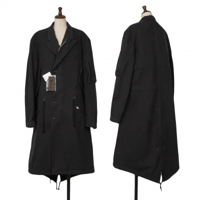 Y's BANG ON! No.188 Pigmented Cotton Military Coat