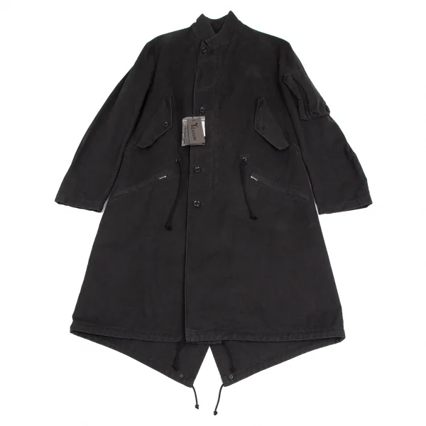 Y's BANG ON! No.188 Pigmented Cotton Military Coat K-124795_002