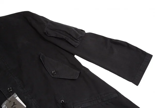 Y's BANG ON! No.188 Pigmented Cotton Military Coat K-124795_005