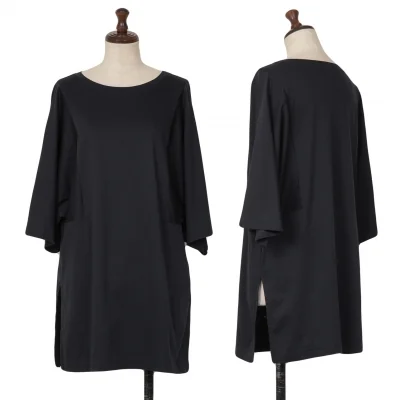 L'EQUIPE YOSHIE INABA Stretch Cotton Wide Sleeve T Shirt 