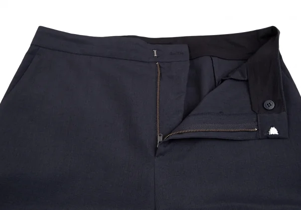 L'EQUIPE YOSHIE INABA White Stitch Poly Wide Pants K-124801_007