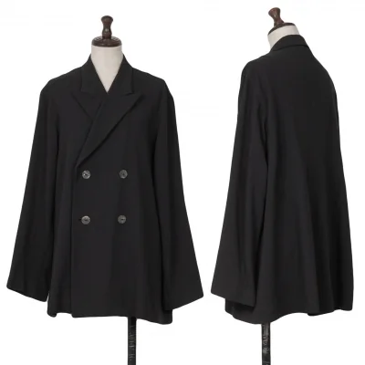 tricot COMME des GARCONS Georgette Double Breasted Jacket