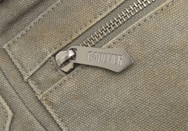 Jean Paul GAULTIER Belted Canvas Shoulder Bag K-124817_011