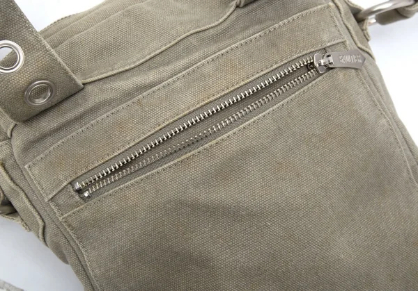 Jean Paul GAULTIER Belted Canvas Shoulder Bag K-124817_012