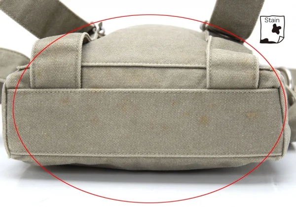 Jean Paul GAULTIER Belted Canvas Shoulder Bag K-124817_005