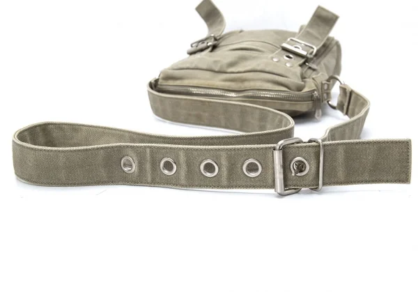 Jean Paul GAULTIER Belted Canvas Shoulder Bag K-124817_009