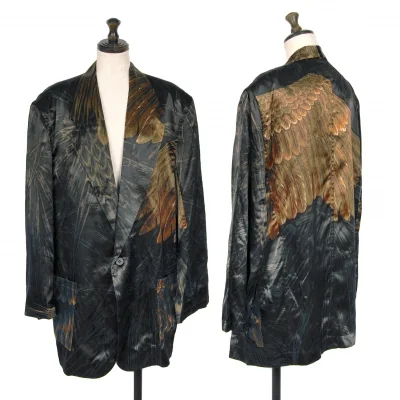 Yohji Yamamoto FEMME Reef Printed Jacket