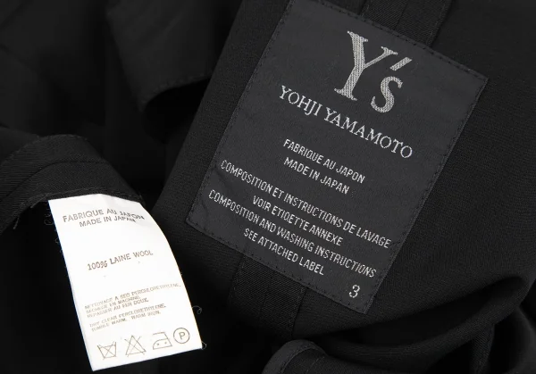 Y's Wool Gabardine Jacket K-124825_013