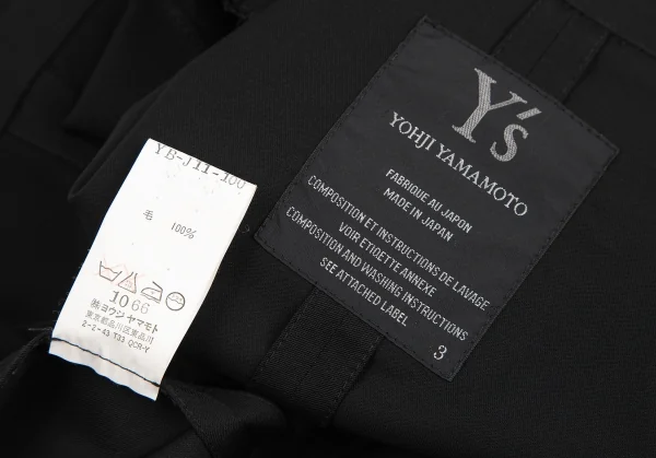 Y's Wool Gabardine Jacket K-124825_014