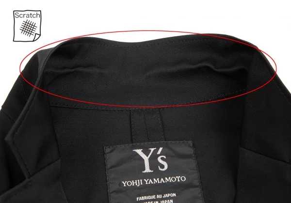Y's Wool Gabardine Jacket K-124825_004