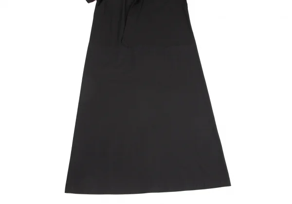 Y's Wool Gabardine Cachecoeur Dress K-124826_008