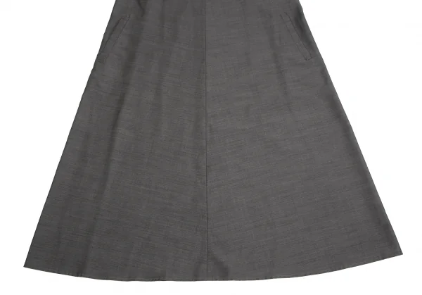 Y's Mohair Blended Silk Wool Sleeveless Dress K-124828_006