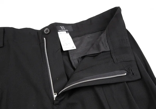 Y's Wool Gabardine Wide Pants K-124830_004