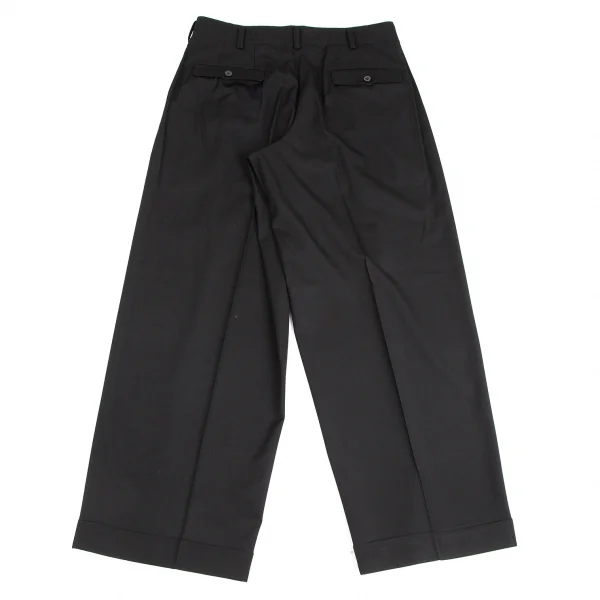Y's Wool Gabardine Wide Pants K-124830_009
