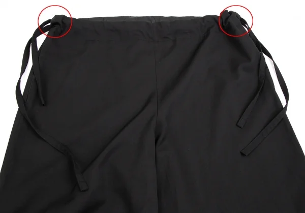 Y's Wool Gabardine Drawstring Pants K-124831_002