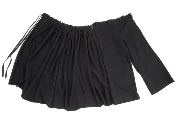Y's Wool Nylon Wrap Skirt Pants K-124836_011