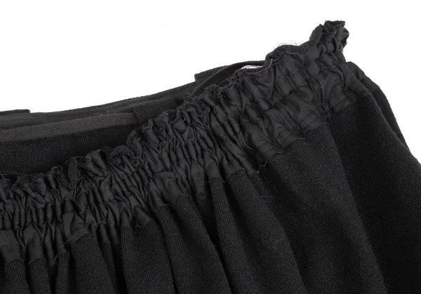 Y's Wool Nylon Wrap Skirt Pants K-124836_004