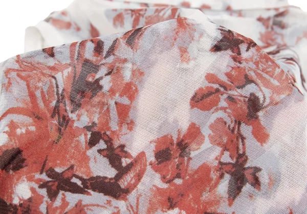 Jean-Paul GAULTIER PARIS Floral Printed Turtleneck Shirt K-124837_013