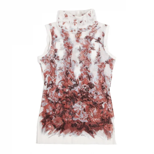 Jean-Paul GAULTIER PARIS Floral Printed Turtleneck Shirt K-124837_002