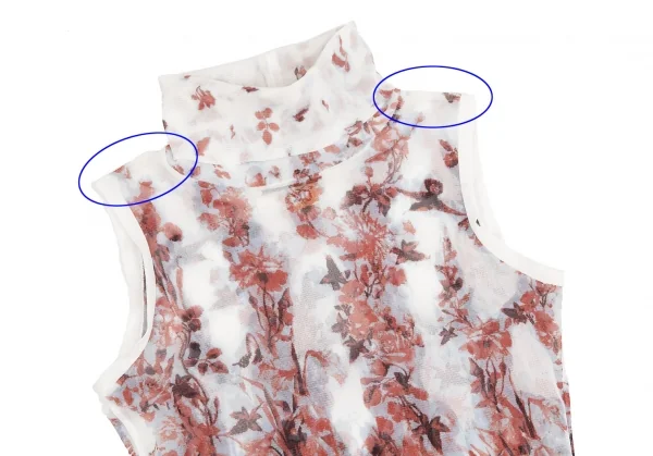Jean-Paul GAULTIER PARIS Floral Printed Turtleneck Shirt K-124837_003