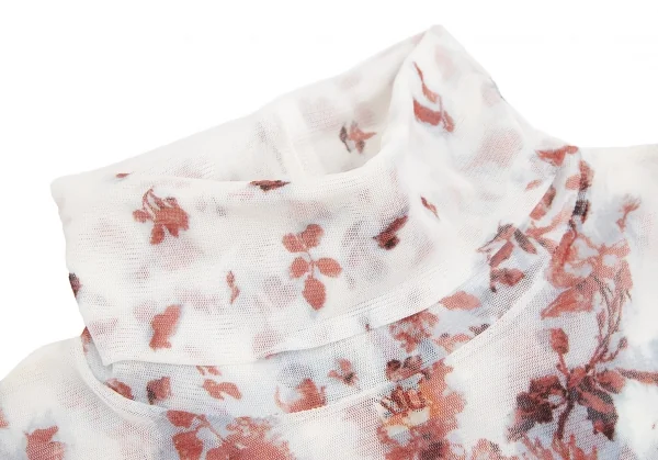 Jean-Paul GAULTIER PARIS Floral Printed Turtleneck Shirt K-124837_005