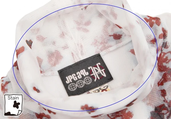 Jean-Paul GAULTIER PARIS Floral Printed Turtleneck Shirt K-124837_006