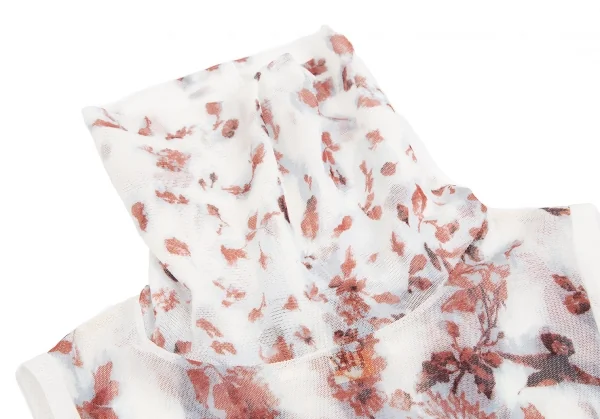 Jean-Paul GAULTIER PARIS Floral Printed Turtleneck Shirt K-124837_007