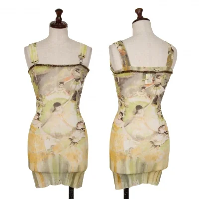 Jean-Paul GAULTIER MAILLE FEMME Ballerina Printed Shirt