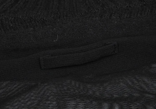 Jean-Paul GAULTIER FEMME Mesh Switching Knit Sweater K-124843_013